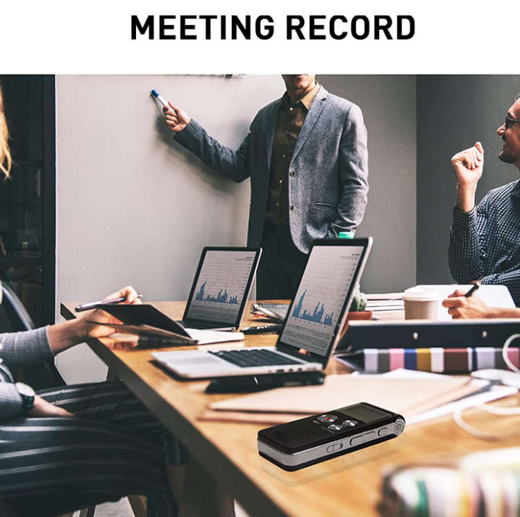 Multimode Voice Activated Quality Digital Voice Recorder - Open Box