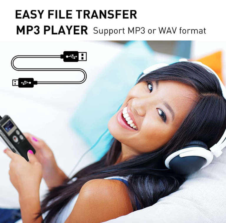 Multimode Voice Activated Quality Digital Voice Recorder - Open Box