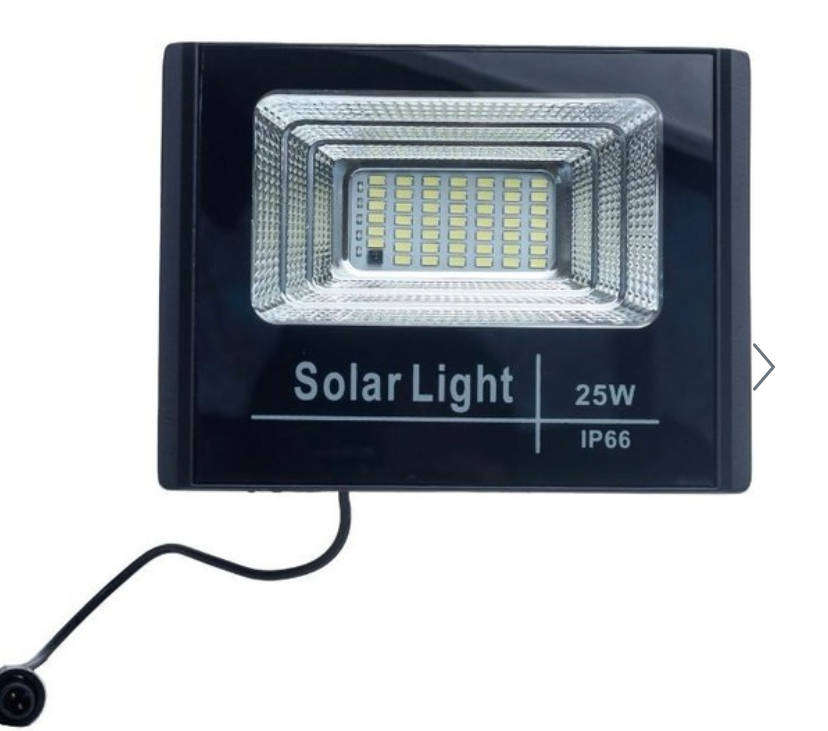 25W Solar LED Flood Light