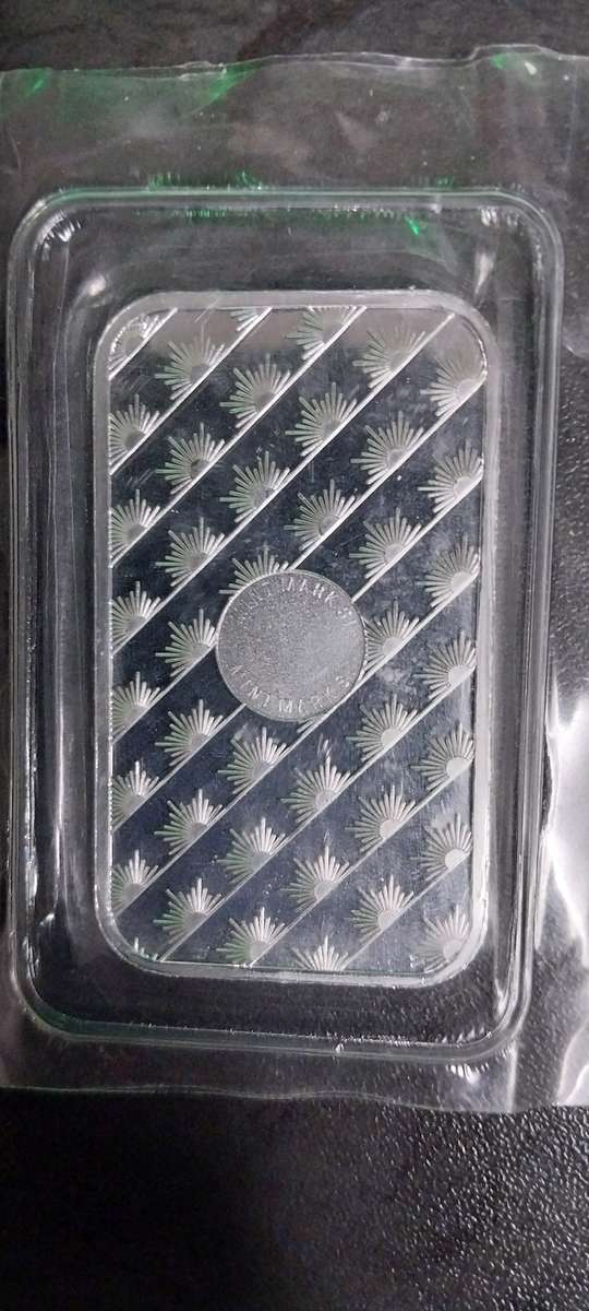 1oz PURE SOLID SILVER RECTANGULAR Sunshine Minting BAR