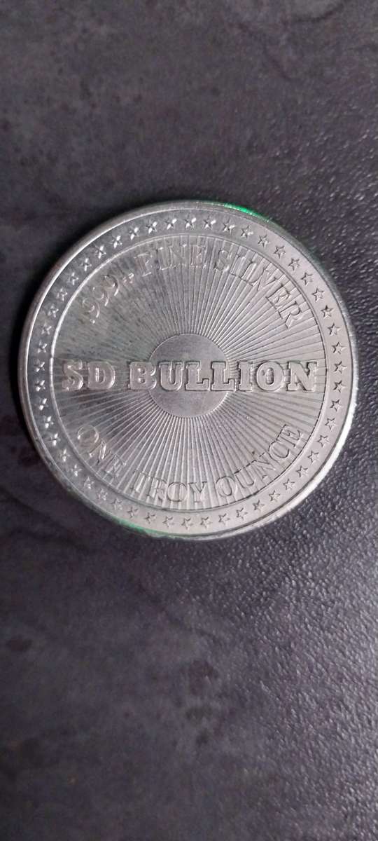 1 Oz Fine Silver SD BULLION Round
