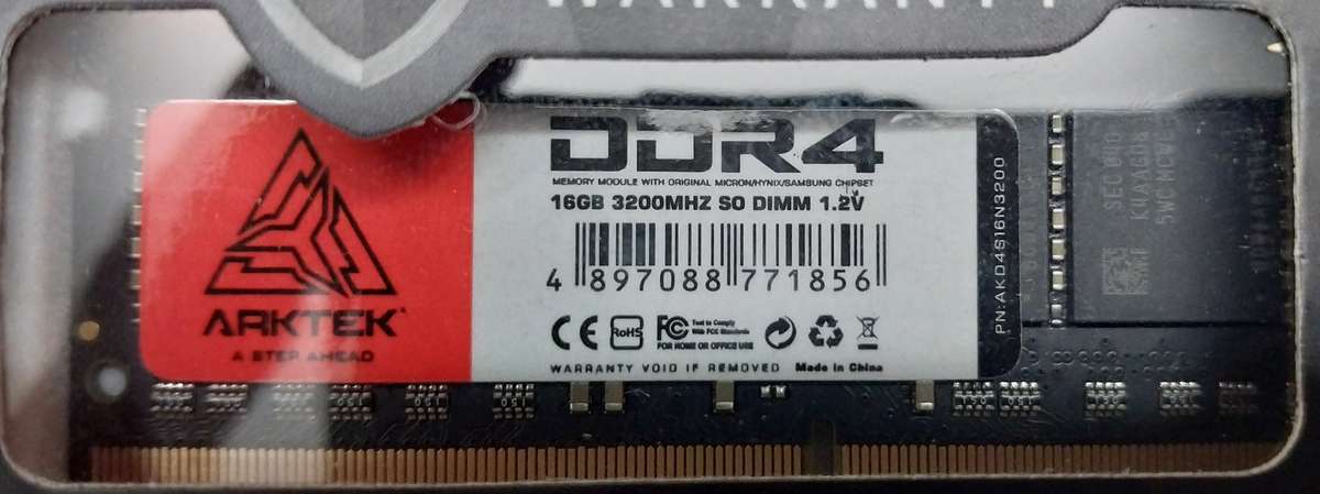 ARKTEK DDR4 16GB 3200 SO-DIMM