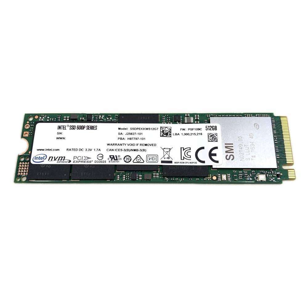Intel NVME M.2 SSD & PCIE Adapter