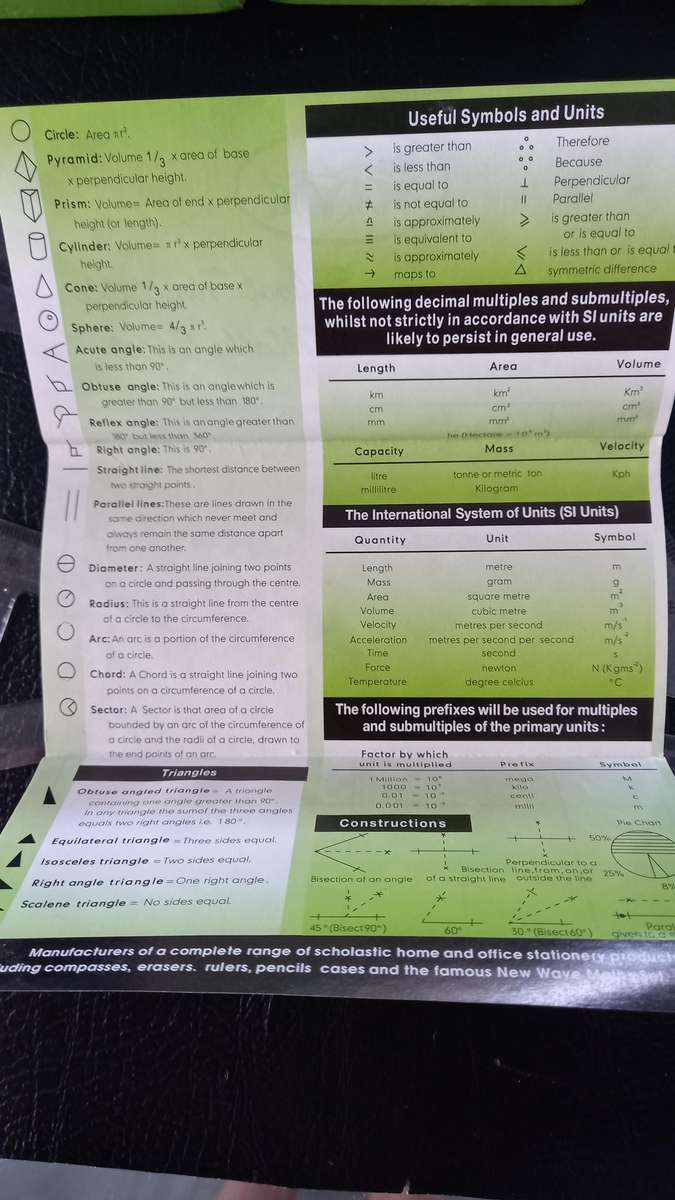 Geometry Sets x10 - Lot 2