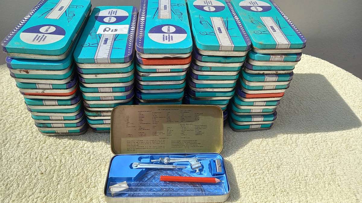 Joblot of Kaida Maths Geometry sets x50