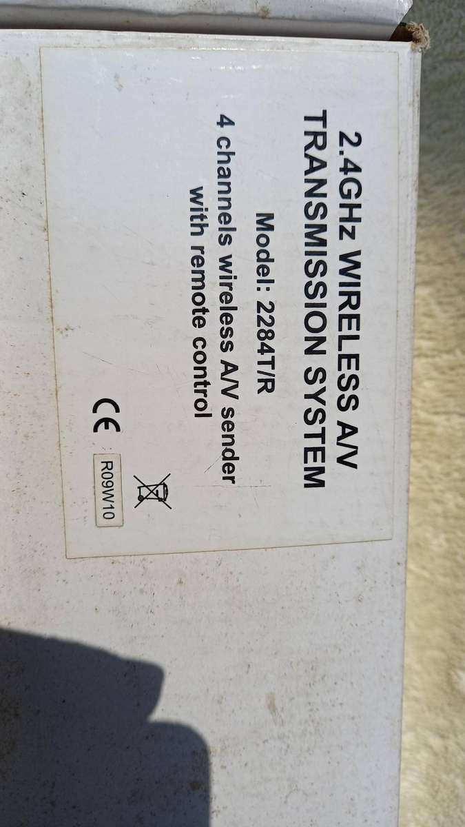 LabGear 2284T/R, 2.4Ghz Wireless A/V transmission system