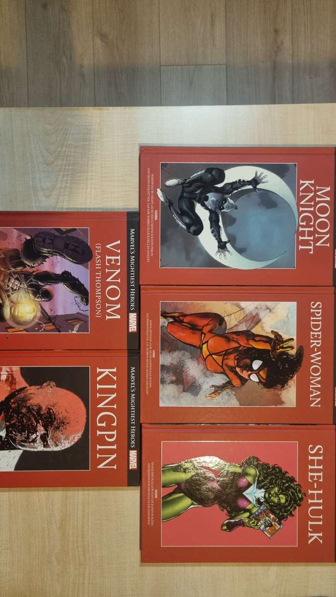 Marvel's Mightiest Heroes Graphic Novel Collection No 62, 69, 74, 99 and 126