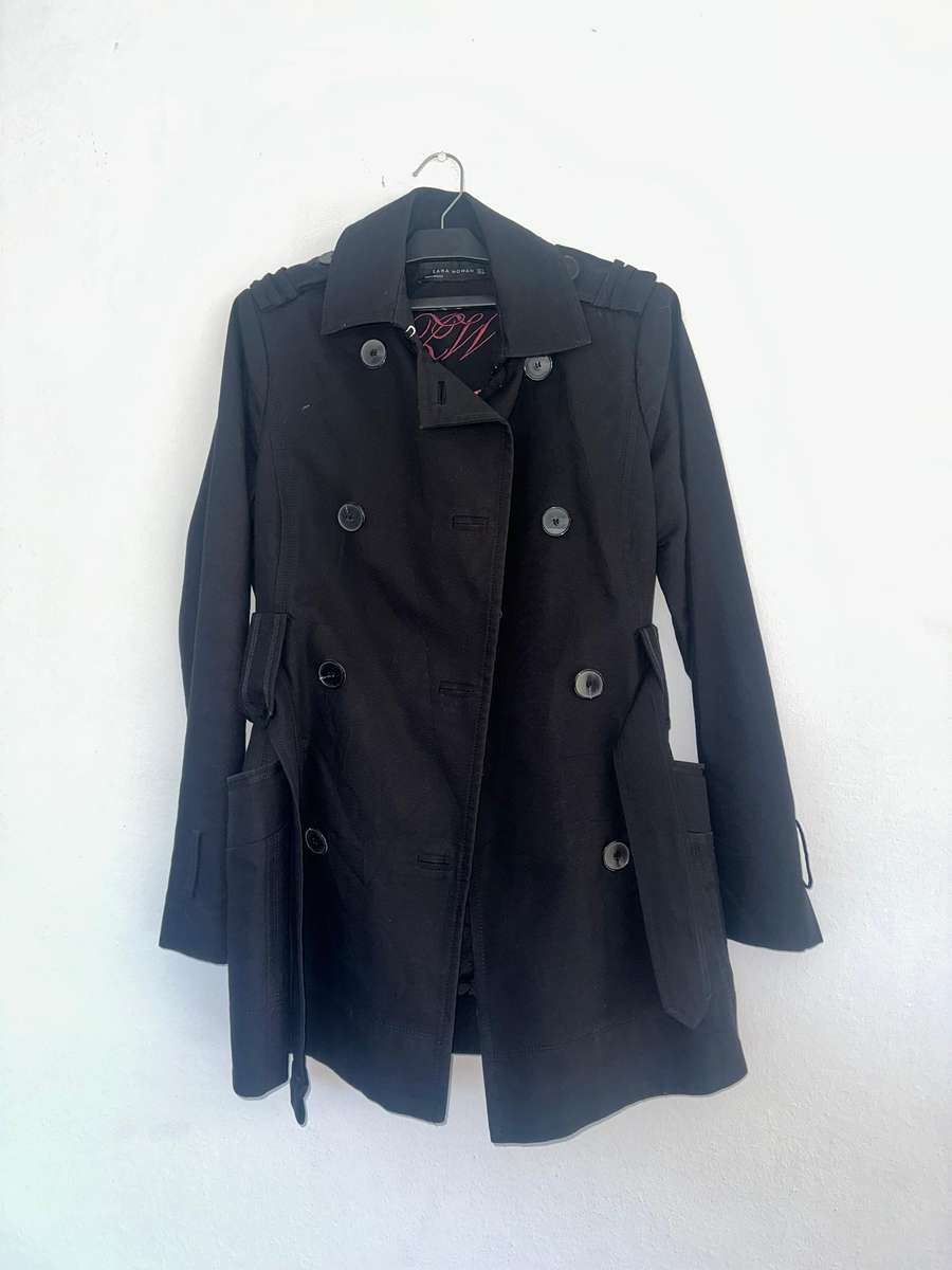 Beautiful Black ZARA Coat Size M