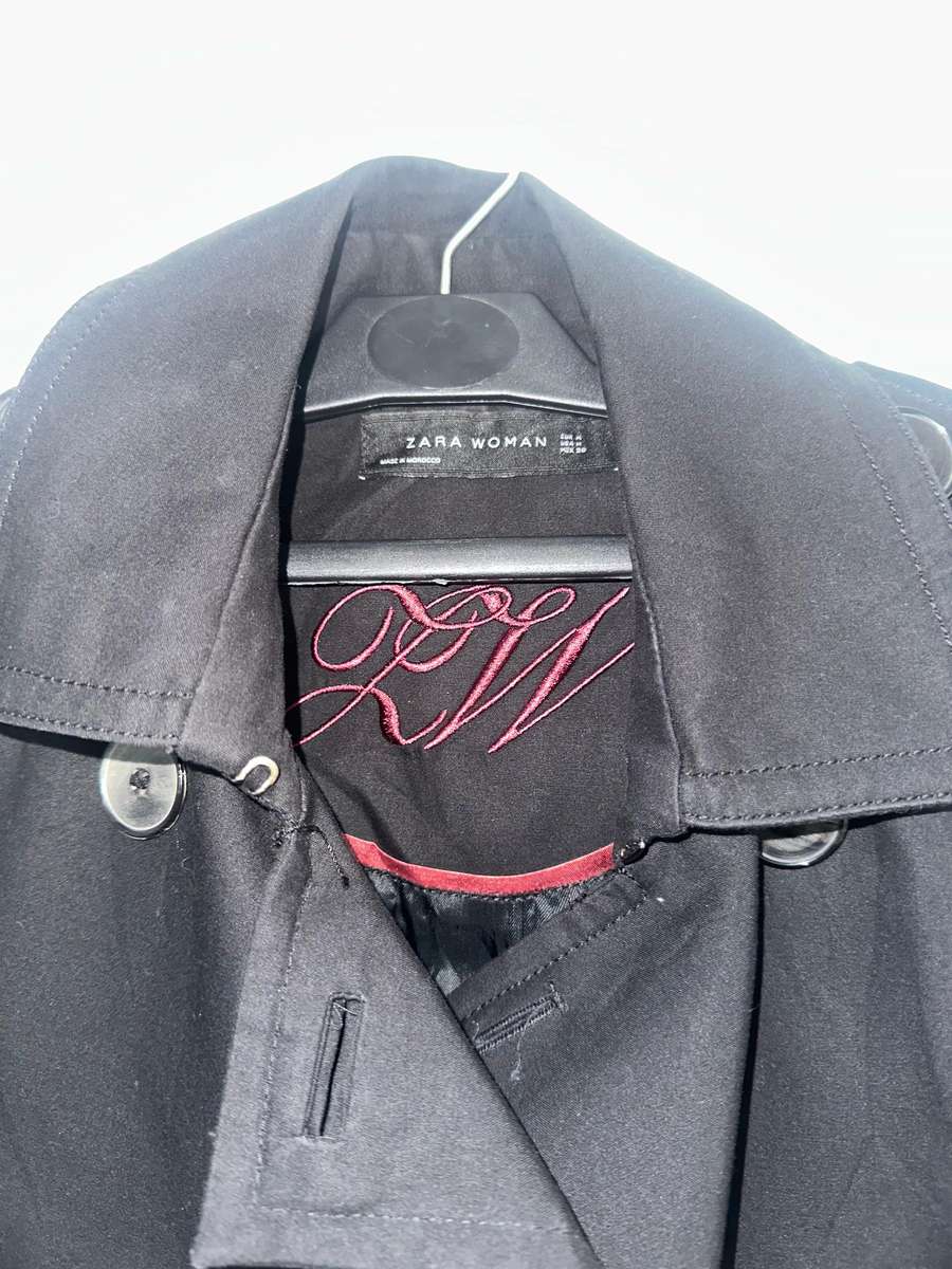 Beautiful Black ZARA Coat Size M