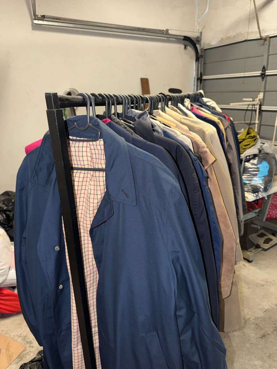 RARE BULK BALE: 55pc UNISEX TRENCH COATS  IMPORTED FROM LONDON