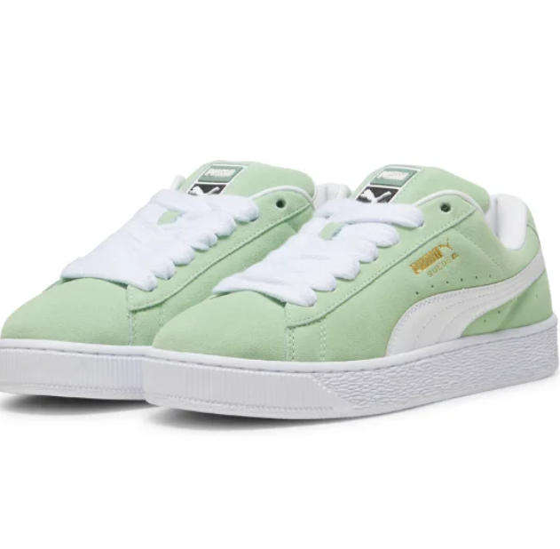 Puma Suede Xl Pure Green-Puma White  39520507 - UK9