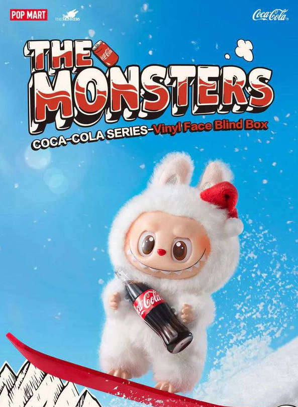 Labubu The Monsters Coca-Cola Edition Vinyl Face Blind Box