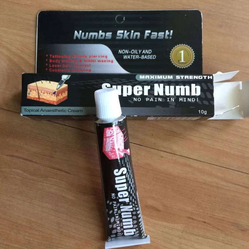 Super Numb Tattoo Skin Numbing Cream 30g Tube