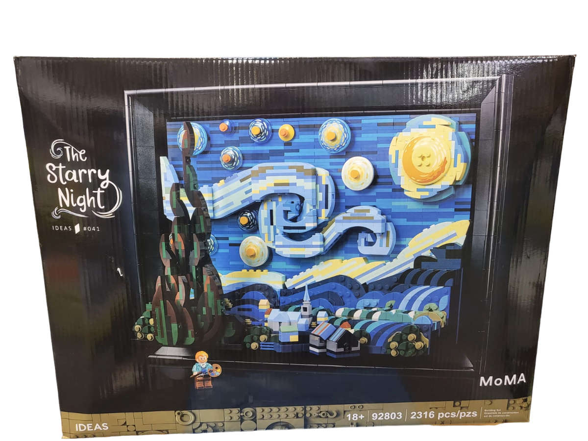 The Starry Night Building Blocks