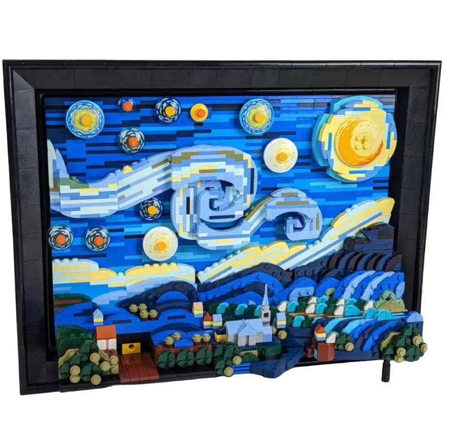 The Starry Night Building Blocks