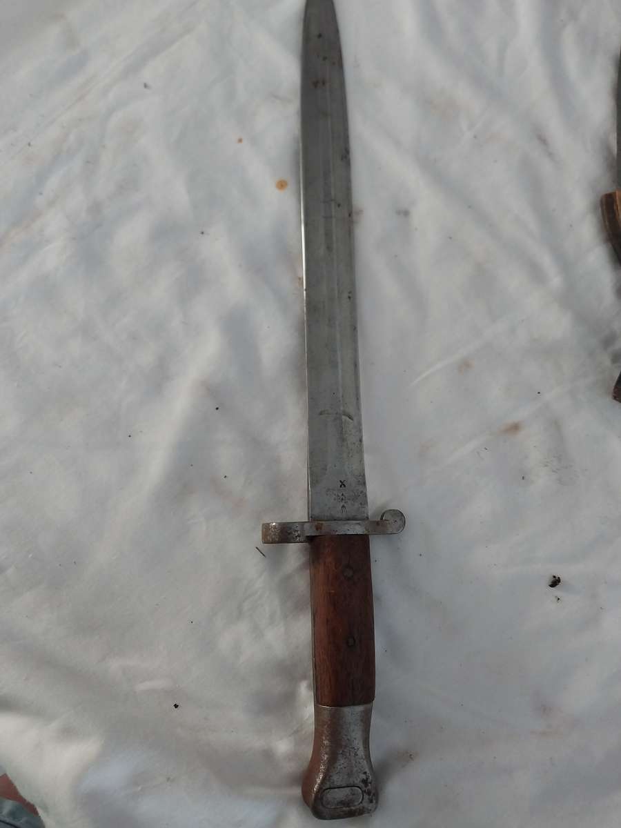 bayonet and tribal knife collection