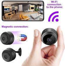 Full HD 1080P Magnetic Wifi Spy Camera with Stand