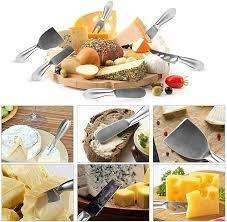 Stainless Steel 6 Pieces Cheese Knife Set