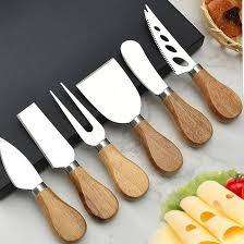 Stainless Steel 6 Pieces Cheese Knife Set