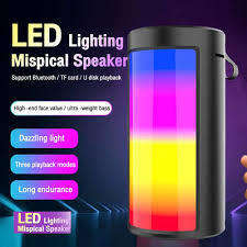 Super Bass 1500Mah Portable Bluetooth RGB Speaker