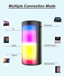 Super Bass 1500Mah Portable Bluetooth RGB Speaker