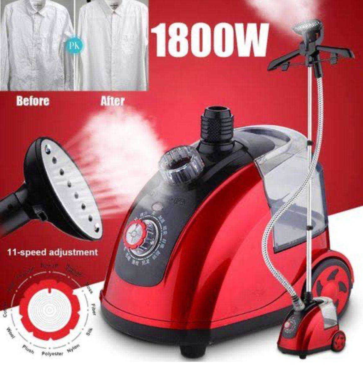 Multi purpose large garment steamer - 1800watt