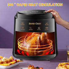 Silver Crest 8L Smart Air Fryer With Digital Touch and Stylish Design