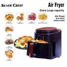Silvercrest 8 liter Smart Air Fryer With Digital Touch and Stylish Design
