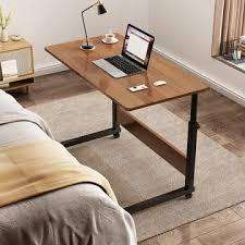 Adjustable Bedside Table with Wheels