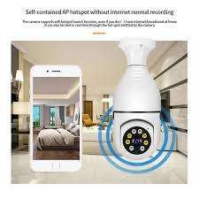 WiFi Panorama Bulb Camera Light Bulb 360 degree real-time remote viewing