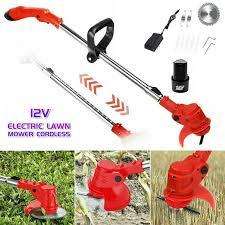 12V Cordless Electric Grass Brush Cutter kit