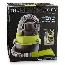 The Black Edition Multifunctional Wet & Dry Auto Vacuum Cleaner with accessories