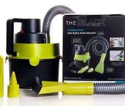The Black Edition Multifunctional Wet & Dry Auto Vacuum Cleaner with accessories