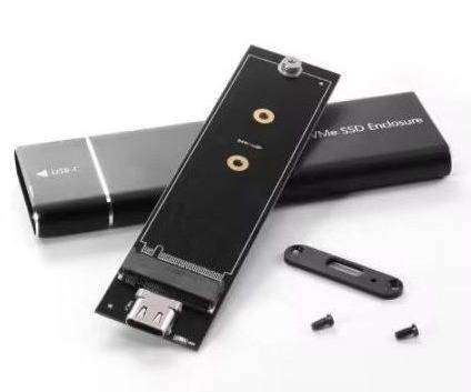NVMe M.2 USB 3.0/3.1 Type-C SSD Encloser Aluminium Box
