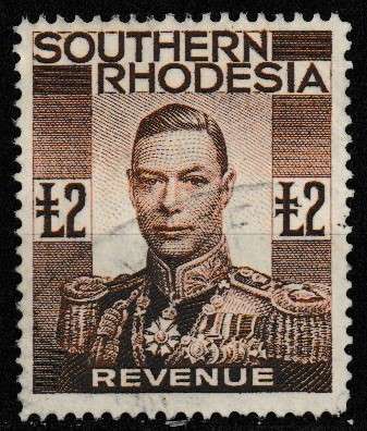 SOUTHERN RHODESIA REVENUE STAMPS