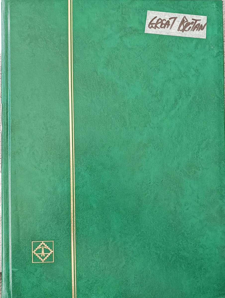 GREAT BRITAIN 32pg LIGHTHOUSE ALBUM VERY NEAT, MACHINS MINT AND USED