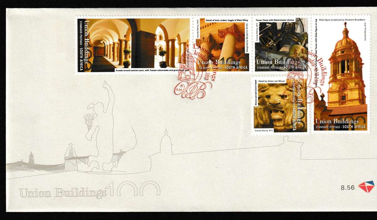 RSA 2013 UNION BUILDINGS FDC