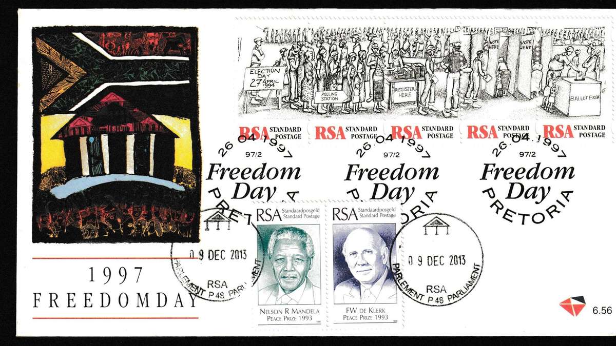 RSA 1997 FREEDOM DAY SPECIAL CANCELLATION