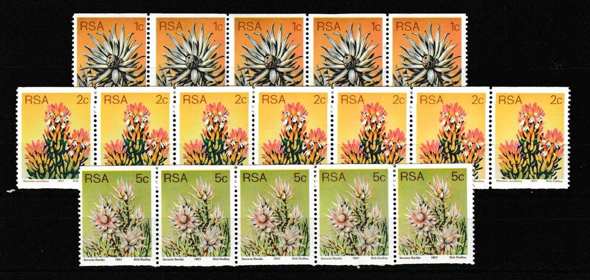RSA PROTEAS DEF. COIL STAMPS