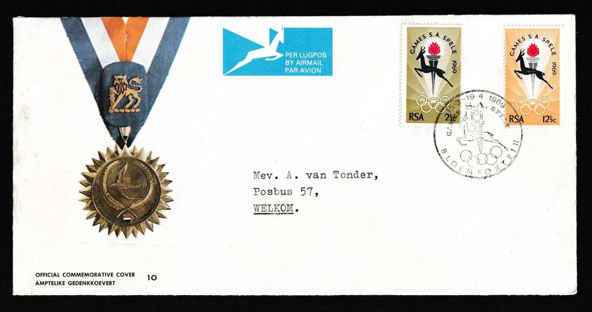 RSA 1969 SA GAMES NO.10