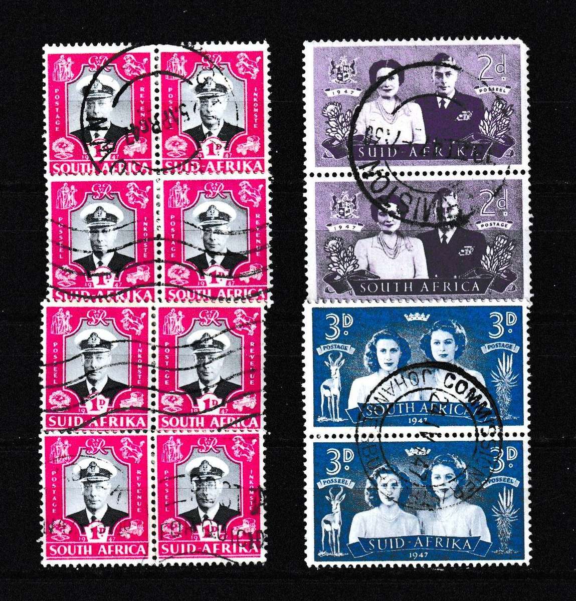 UNION 1947 ROYAL VISIT SET