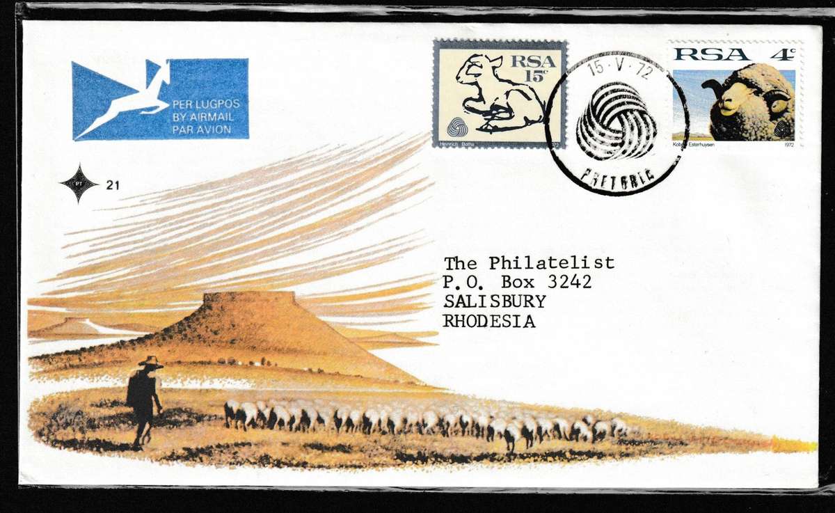 RSA 1972 SHEEP NO.21