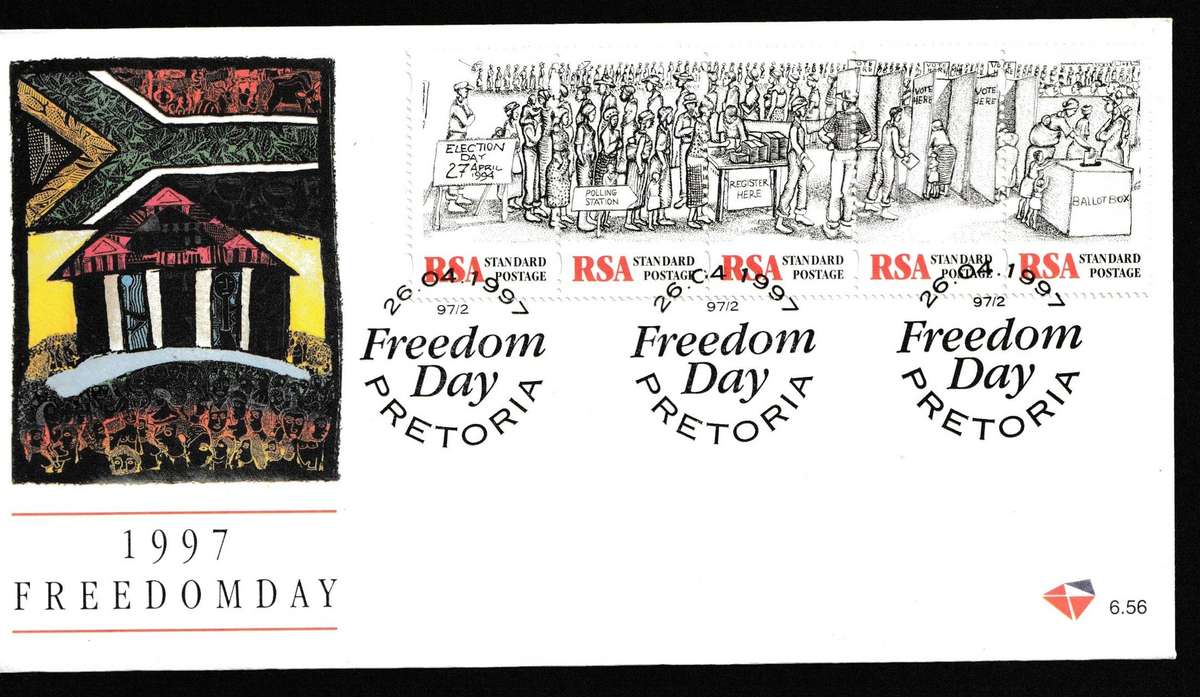 RSA 1997 FREEDOM DAY SPECIAL CANCELLATION