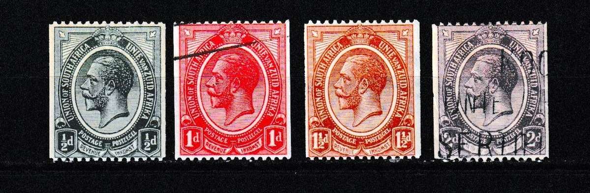 UNION 1913  KINGS HEADS COIL SET