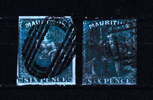 MAURITIUS 1859 6 PENCE