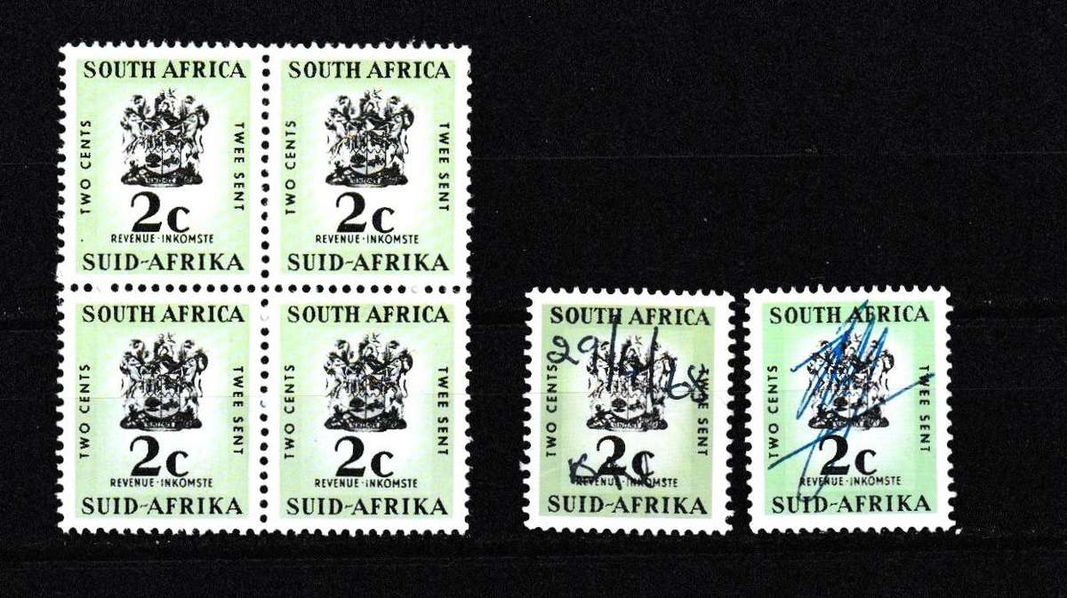 RSA 2c REVENUE STAMPS