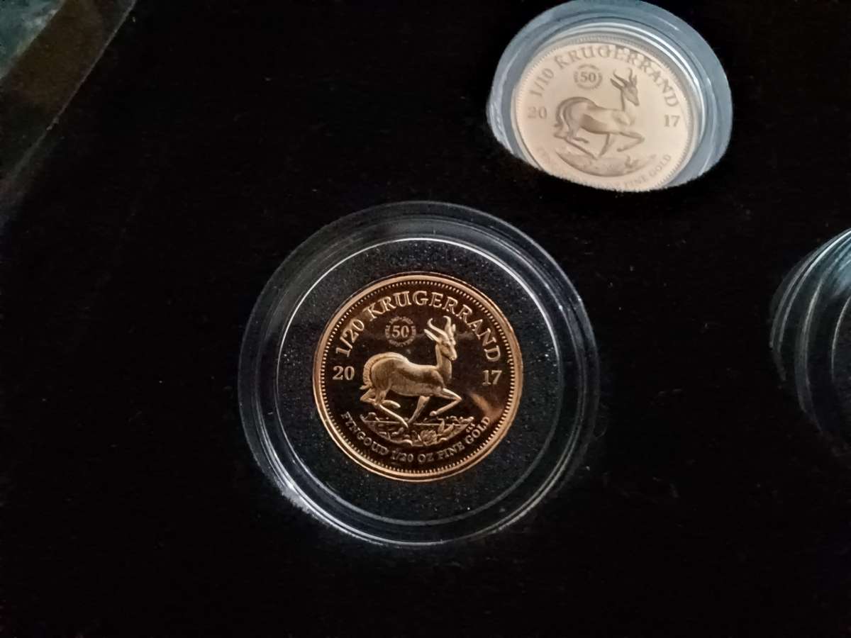 2017 Proof Krugerrand Fractional Set (10th to 50th)