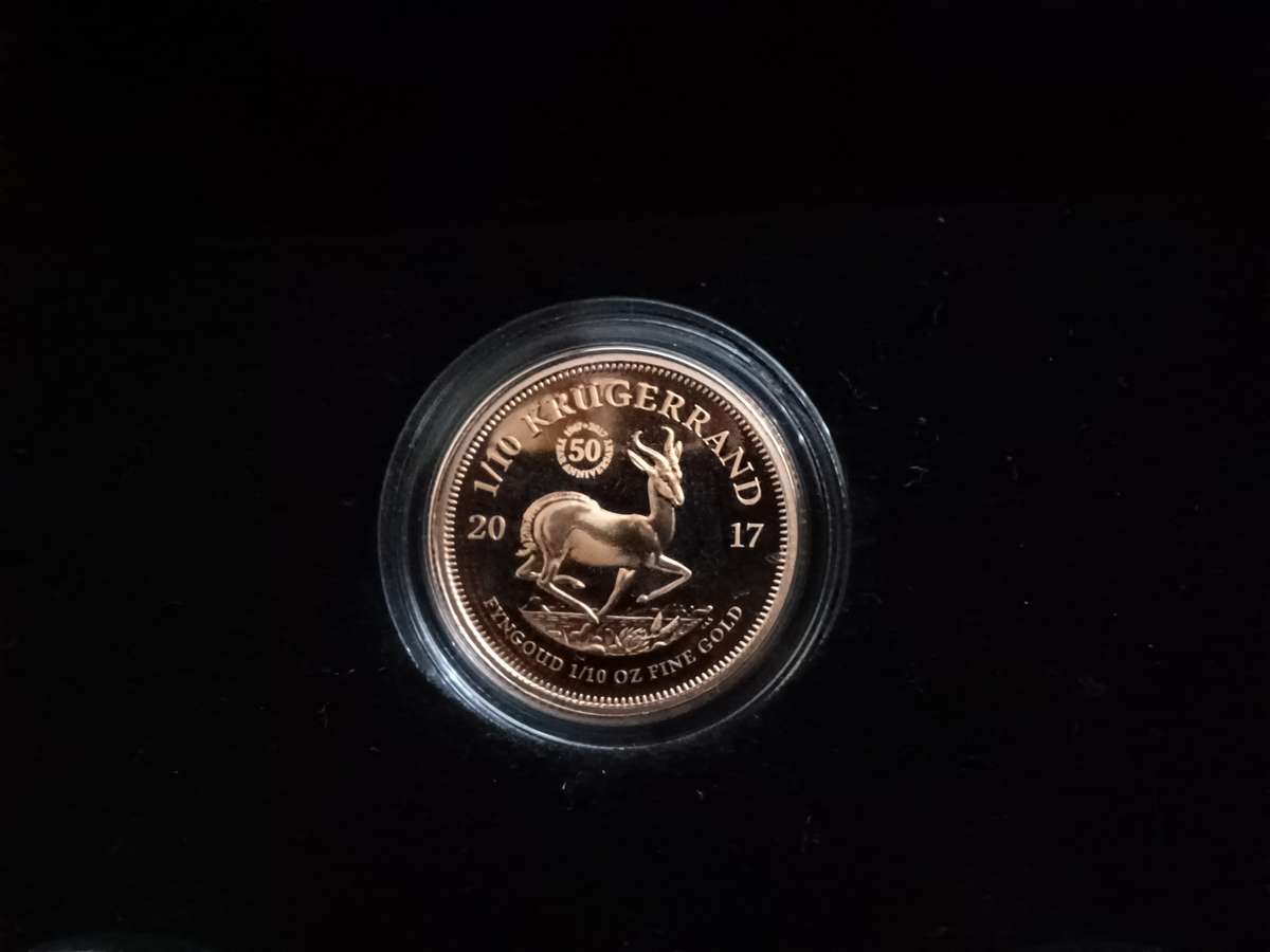 2017 Proof Krugerrand Fractional Set (10th to 50th)