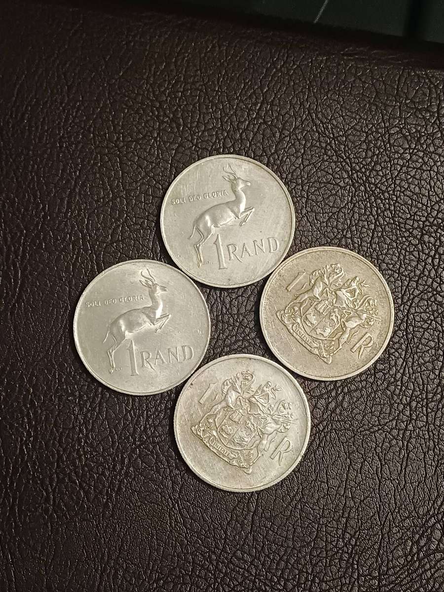 Lot 1 - 4x Cleaned Silver Rands - Bullion Investment