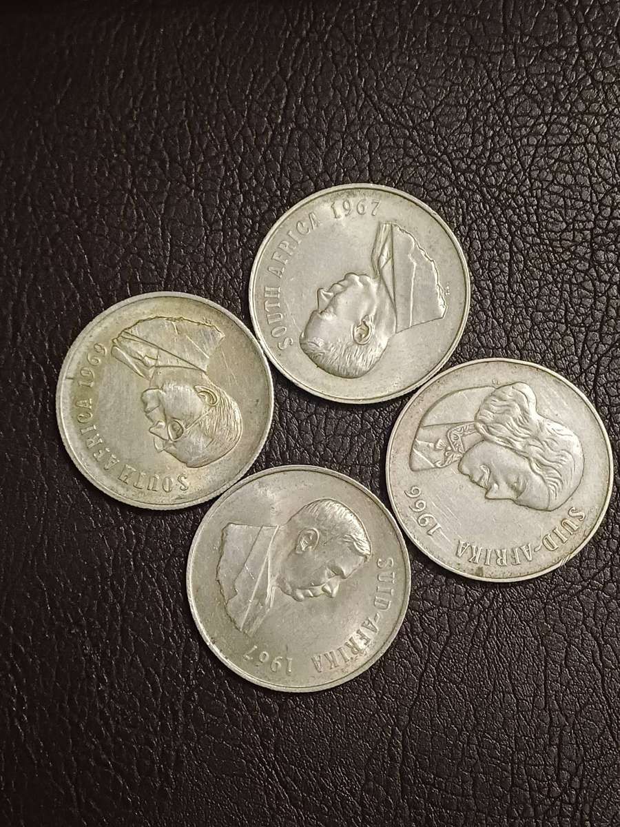 Lot 2 - 4x Cleaned Silver Rands - Bullion Investment